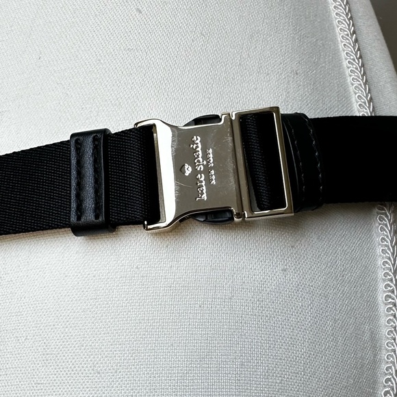 Kate Spade Chelsea Leopard Heart Belt Bag animal print black white - Picture 16 of 16